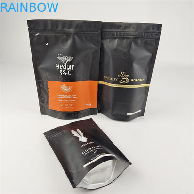 Ελαχιστοποιημένο αλουμινένιο φύλλο Ziplock Stand Up Pouch Ψηφιακή εκτύπωση Προσαρμοσμένο μέγεθος / χρώματα