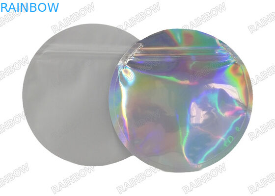 Προσαρμοσμένο σχήμα Mylar Τροφικές τσάντες Δείτε μέσα από Die Cut Stand Up τσάντα