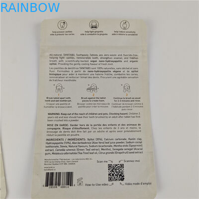 Νέο σχεδιασμό Προσαρμοσμένο μέγεθος και χρώματα Διαθέσιμα επίπεδα σάκοι συσκευασία για συσκευασία τροφίμων