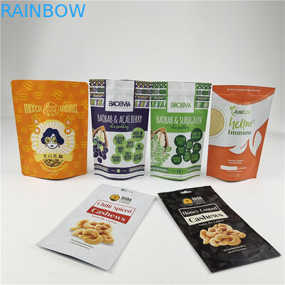 Καλύτερα πωλούμενη φιλική προς το περιβάλλον τσάντα με φερμουάρ υγρασία απόδειξη τροφικών πλαστικών σακουλών συσκευασίας