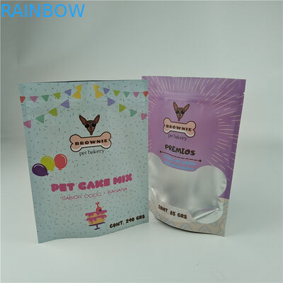 Υψηλής ποιότητας Προσαρμοσμένο λογότυπο εκτυπωμένο ομαλή συσκευασία αποθήκευσης πλαστικό φύλλο τσάντα για τα τρόφιμα κατοικίδιων ζώων