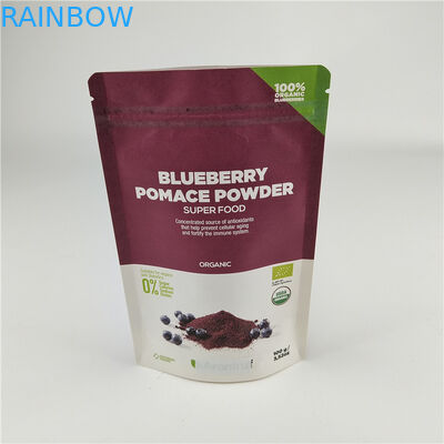 Υλικό συσκευασίας τροφίμων Προσαρμοσμένη ψηφιακή εκτύπωση Stand Up Zipper Bags Οσφρητικά Αδιάβροχα Moisture Proof Sachet