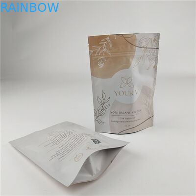 Νέο Σχεδιασμό Προσαρμοσμένο Μέγεθος Ματ Φινίρισμα Σνακ Τσάντα Συσκευή Ματ Αλουμινίου Φόλιου Στάσου Σώμα Ζιπ-Λοκ Τσάντα Doypack