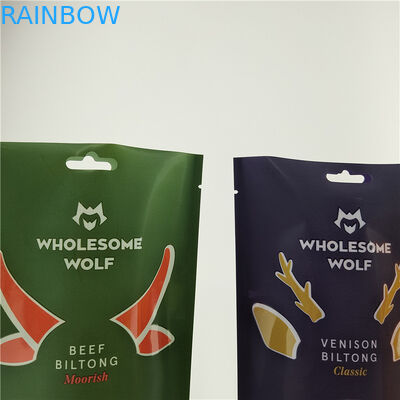 Περιβαλλοντικά φιλικά Custom Smell Proof Customized Size and Thickness Digital Printing Bags για καρύδια και σνακ