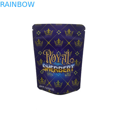 Πάνω φερμουάρ και πλακαρισμένες τσάντες για αρωματικές σακούλες συσκευασίας