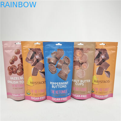 Υψηλής ποιότητας Προσαρμοσμένο λογότυπο Τυπωμένο Προχωρημένο Λαμινιστικό Στάσου Σφραγιστικά Σάκους για Συσκευή Σάκων Σνακ