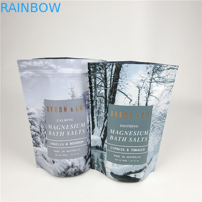 Ζεστή πώληση Προσαρμοσμένη ψηφιακή εκτύπωση Εύκολη γραμμή δάκρυων Mylar σακούλες σακούλες συσκευασίας σφουγγαρίσματος σώματος