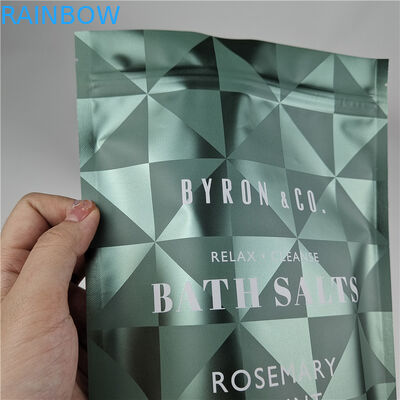 Σήκωσε τσάντα με φερμουάρ οσφρητική απόδειξη υγρασία απόδειξη σώμα scrub συσκευασία σακούλα