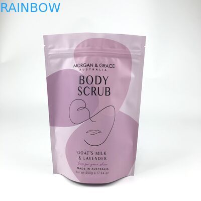 CDR AI PSD PDF αρχείο σχεδιασμού σακούλες αλάτι λουτρών Mylar για καλλυντικά