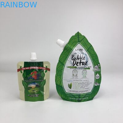 Υψηλής ποιότητας Προσαρμοσμένο λογότυπο Τυπωμένο Νέο Σχεδιασμό Επαναχρησιμοποιήσιμες τσάντες Σφουγγαρίστρες Τροφίμων Ποτών Jus γάλα δοχείο Σφραγιστές σακούλες