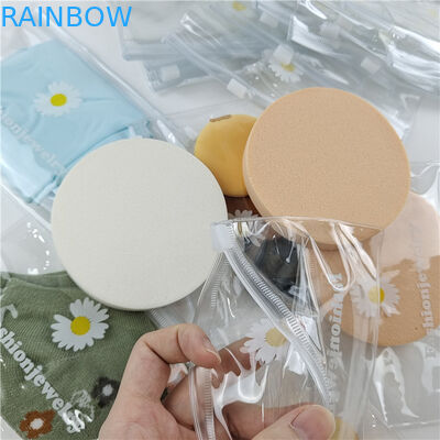 Υψηλής διαφάνειας PE υλικό πλαστικό σάκο συσκευασίας για Comestic με προσαρμοσμένο μέγεθος και χρώμα