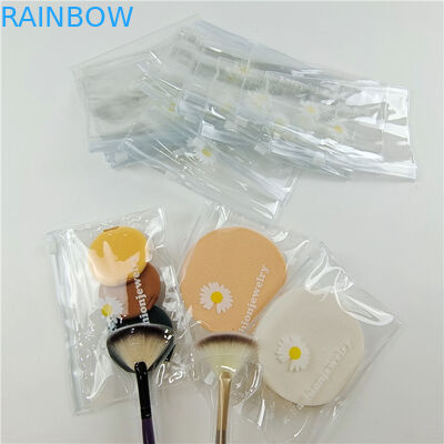 Υψηλής διαφάνειας PE υλικό πλαστικό σάκο συσκευασίας για Comestic με προσαρμοσμένο μέγεθος και χρώμα