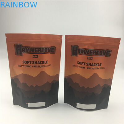 Κράφτ χαρτοσακούλες Τσαγιέρασακούλες συσκευασία με τριών πλευρικών σφραγίδων σακούλα και απογοητευτική βαλβίδα