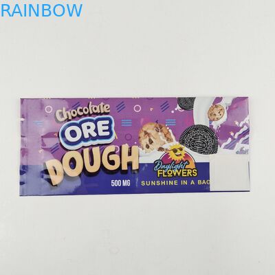 Περιβαλλοντικά φιλικό Προσαρμοσμένο Αντί μυρωδιάς και υγρασίας Χαρτί Kraft Πίσω Σφραγισμένη συσκευαστική σακούλα για μπαρ διατροφής