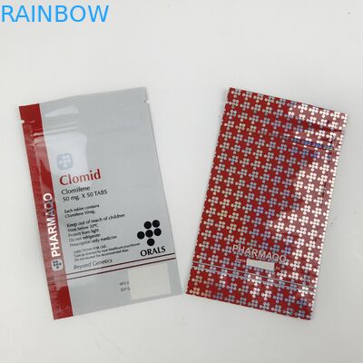 Αποθήκευση Προωθητική συσκευασία τροφίμων Τρεις πλευρικές σφραγισμένες σακούλες για τη φροντίδα των δοντιών Συσκευή με θερμική σφραγίδα κλείσιμο με φερμουάρ