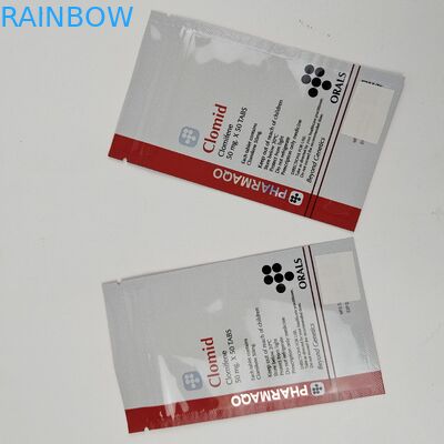 Αποθήκευση Προωθητική συσκευασία τροφίμων Τρεις πλευρικές σφραγισμένες σακούλες για τη φροντίδα των δοντιών Συσκευή με θερμική σφραγίδα κλείσιμο με φερμουάρ