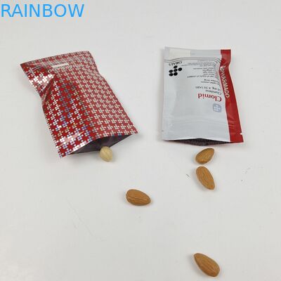 Αποθήκευση Προωθητική συσκευασία τροφίμων Τρεις πλευρικές σφραγισμένες σακούλες για τη φροντίδα των δοντιών Συσκευή με θερμική σφραγίδα κλείσιμο με φερμουάρ