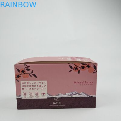 Ματ Λαμιναρισμός χαρτόνι Πίνακας Εμφάνιση κουτιά ανακυκλώσιμα για λιανικό εμπόριο