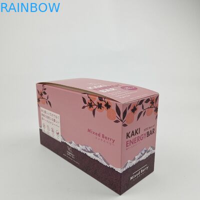 Ματ Λαμιναρισμός χαρτόνι Πίνακας Εμφάνιση κουτιά ανακυκλώσιμα για λιανικό εμπόριο