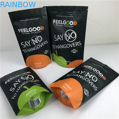 Προσαρμοσμένο λογότυπο Τυπωμένο Στάσου Σφραγίδα Θήκη Αντί μυρωδιάς Αδιάβροχες πλαστικές συσκευασίες