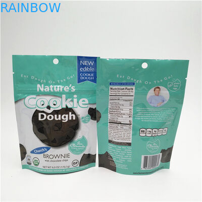 10 χρώματα Στεκόμενοι σφραγισμένοι σάκοι υλικό MOPP/VMPET/PE για συσκευασία σνακ