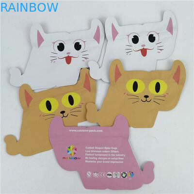 Υψηλής ποιότητας Προσαρμοσμένο λογότυπο Τυπωμένο Προχωρημένο Ειδικό σχήμα Συσκευή πλαστική φύλλα τσάντα