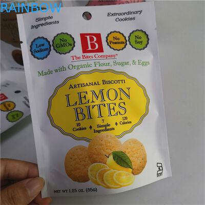 Ζεστό Custom Logo Stand Up Pouch με Ζιπάρ Gravure / Ψηφιακά Τυπωμένο Πακέτο Pouch