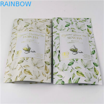 Μοντέλα Συσκευή Προσαρμοσμένο λογότυπο Εκτυπωμένο Αποδεκτό έως 10 χρώματα Διαθέσιμο πλαστικό φύλλο τσάντα τσαγιού