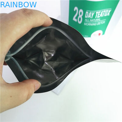 Προσαρμοσμένο μέγεθος Χρωματιστή εκτύπωση σακούλα συσκευασίας φαγητού με υλικό MOPP/VMPET/PE