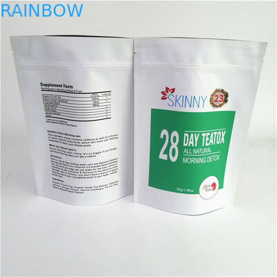 Προσαρμοσμένο μέγεθος Χρωματιστή εκτύπωση σακούλα συσκευασίας φαγητού με υλικό MOPP/VMPET/PE