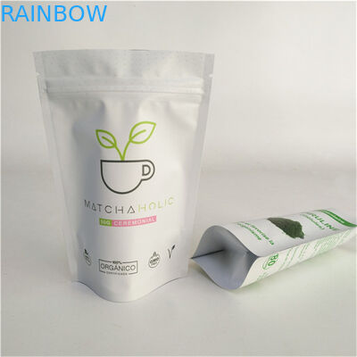 Προσαρμοσμένη εκτύπωση θερμικής σφραγίδας επαναχρησιμοποιήσιμη τσάντα Stand Up Τροφικής ποιότητας Mylar Sachet συσκευασία