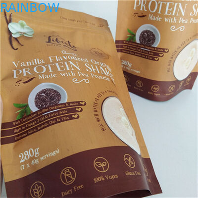 Χρωματιστή εκτύπωση σνακ σακούλα συσκευασίας MOPP VMPET PE Matt Φινίρισμα μαύρο αντι υγρασίας