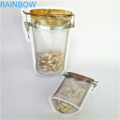 Υψηλής ποιότητας ψηφιακή εκτύπωση PE ανακυκλωμένη πλαστική σακούλα συσκευασίας τροφίμων