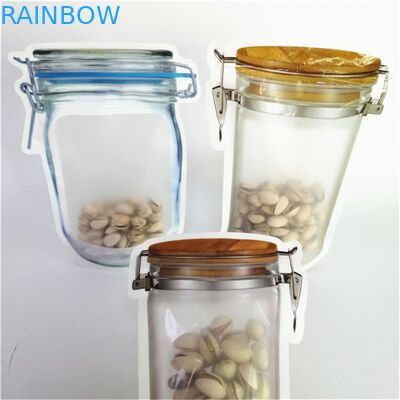 Υψηλής ποιότητας ψηφιακή εκτύπωση PE ανακυκλωμένη πλαστική σακούλα συσκευασίας τροφίμων