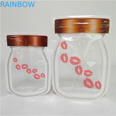 Νέο Σχεδιασμό Πιο πωλούμενο Custom πάχος Custom Logo Τυπωμένο Stand Up Zipper Pouch πλαστική συσκευασία σφραγίδα τροφίμων