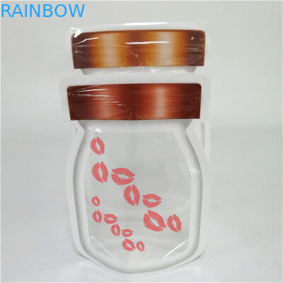 Νέο Σχεδιασμό Πιο πωλούμενο Custom πάχος Custom Logo Τυπωμένο Stand Up Zipper Pouch πλαστική συσκευασία σφραγίδα τροφίμων