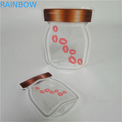 Νέο Σχεδιασμό Πιο πωλούμενο Custom πάχος Custom Logo Τυπωμένο Stand Up Zipper Pouch πλαστική συσκευασία σφραγίδα τροφίμων