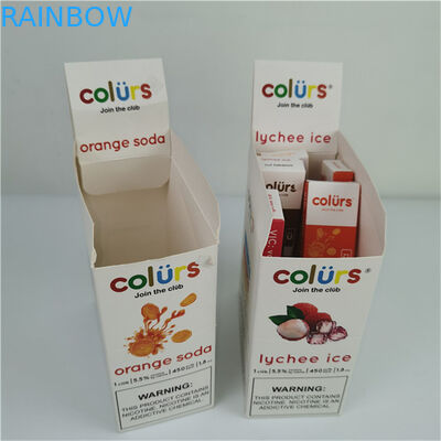 Καυτό Custom Logo Tear Away Box Καρτόνι PDQ Αντιστοιχία κυματοειδών κουτιών οθόνης