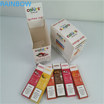 Καυτό Custom Logo Tear Away Box Καρτόνι PDQ Αντιστοιχία κυματοειδών κουτιών οθόνης