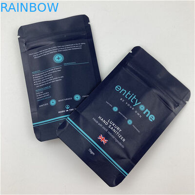 Προσαρμοσμένο λογότυπο τυπωμένο όρθιο σακουλάκι με φερμουάρ Ματ φινίρισμα Αλουμινίου Φύλλο Υλικό κατάλληλο για τρόφιμα Doypack