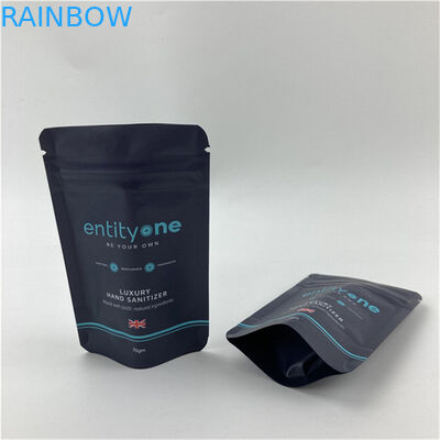 Προσαρμοσμένο λογότυπο τυπωμένο όρθιο σακουλάκι με φερμουάρ Ματ φινίρισμα Αλουμινίου Φύλλο Υλικό κατάλληλο για τρόφιμα Doypack