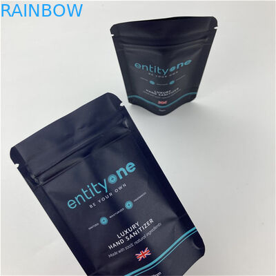 Προσαρμοσμένο λογότυπο τυπωμένο όρθιο σακουλάκι με φερμουάρ Ματ φινίρισμα Αλουμινίου Φύλλο Υλικό κατάλληλο για τρόφιμα Doypack