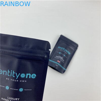 Προσαρμοσμένο λογότυπο τυπωμένο όρθιο σακουλάκι με φερμουάρ Ματ φινίρισμα Αλουμινίου Φύλλο Υλικό κατάλληλο για τρόφιμα Doypack