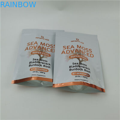 Δέχεται έως και 10 χρώματα Διαθέσιμα Εύκολη γραμμή δάκρυα Στάσου τσάντα Θερμική σφραγίδα Zipper Top