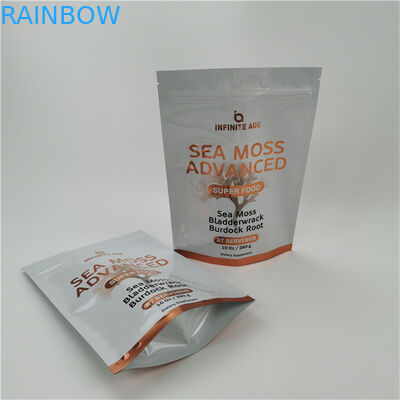 Δέχεται έως και 10 χρώματα Διαθέσιμα Εύκολη γραμμή δάκρυα Στάσου τσάντα Θερμική σφραγίδα Zipper Top