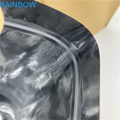 Προσαρμοσμένο μέγεθος και σχεδιασμός Απαιτήσεις πολύχρωμη εκτύπωση Kraft χαρτί σνακ τρόφιμα συσκευασία σακούλες