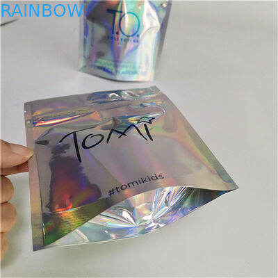 Υλικό συσκευασίας τροφίμων Προσαρμοσμένη ιδιωτική ετικέτα υγρασία απορρόφηση φερμουάρ Stand Up συσκευασία σακούλα