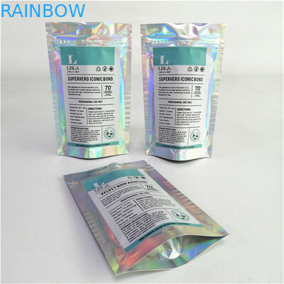 Χονδρικός εξατομικευμένος λογότυπος ψηφιακή εκτύπωση πλαστικό PET ομαλή κατάλληλη τιμή Stand Up τσάντες με φερμουάρ