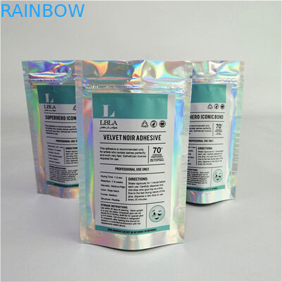 Χονδρικός εξατομικευμένος λογότυπος ψηφιακή εκτύπωση πλαστικό PET ομαλή κατάλληλη τιμή Stand Up τσάντες με φερμουάρ