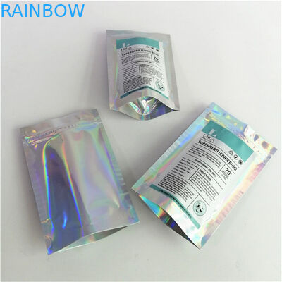 Χονδρικός εξατομικευμένος λογότυπος ψηφιακή εκτύπωση πλαστικό PET ομαλή κατάλληλη τιμή Stand Up τσάντες με φερμουάρ